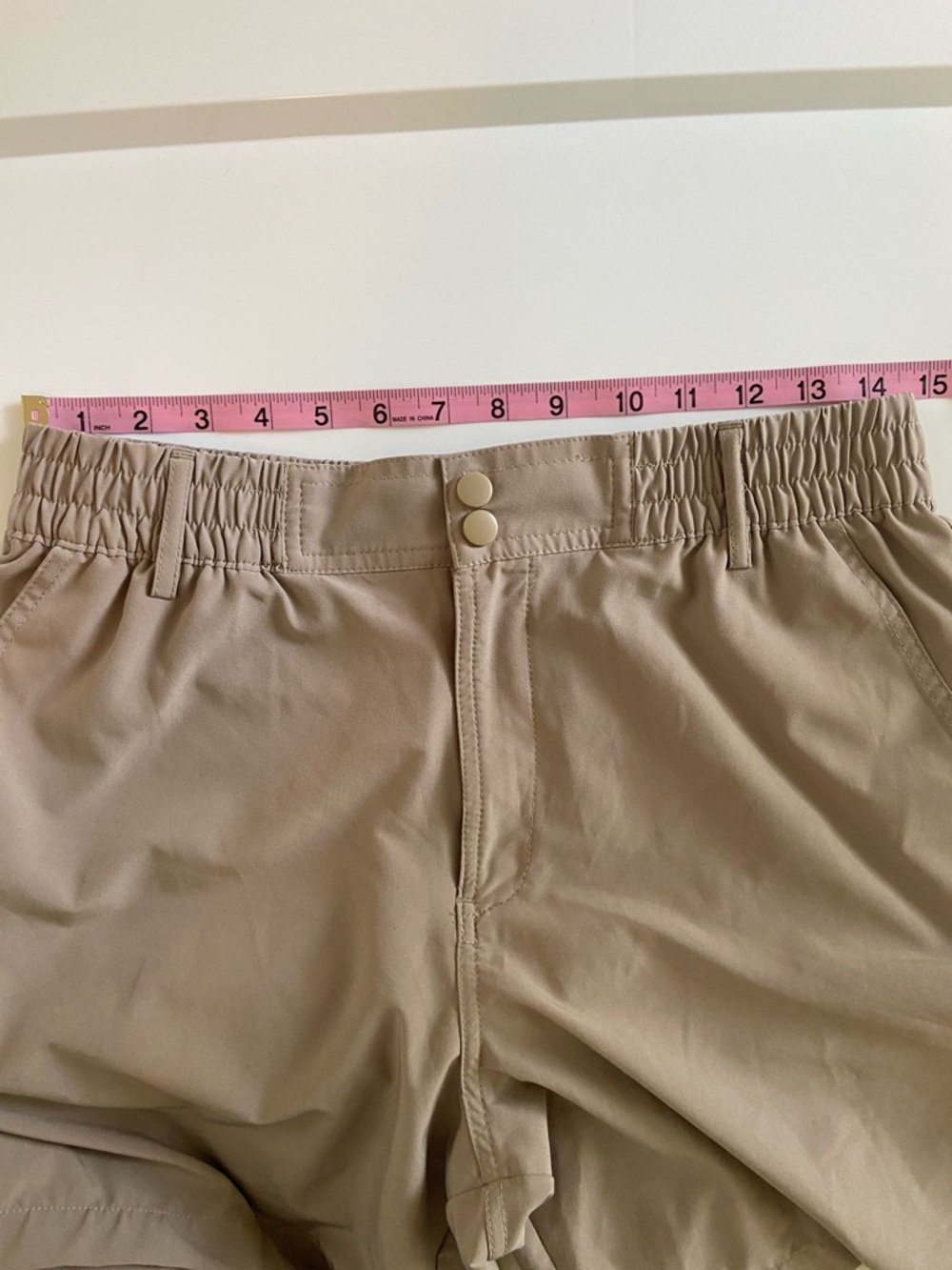 BURLEBO Men’s Everyday Shorts in Blue and Tan Size S - Picture 6 of 9